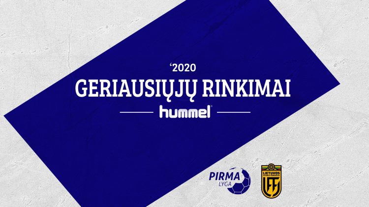 Pirmą kartą renkami sezono geriausieji